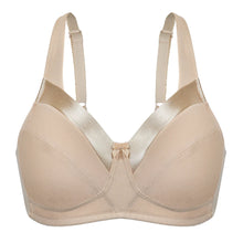 Load image into Gallery viewer, Bestform 5006715 Satin Trim Wireless Cotton Bra with Unlined Cups
