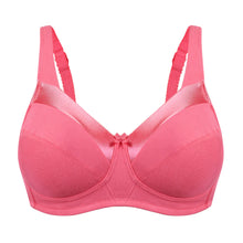 Load image into Gallery viewer, Bestform 5006715 Satin Trim Wireless Cotton Bra with Unlined Cups
