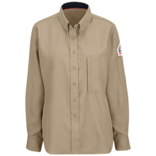 Load image into Gallery viewer, Bulwark QS53-INSECT iQ Series Women&#39;s Lightweight Comfort Woven Shirt with Insect Shield
