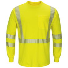 Load image into Gallery viewer, Bulwark SMK8-INSECT Hi-Visibility Lightweight Long Sleeve T-Shirt with Insect Shield
