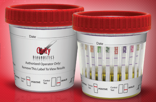 Clarity Diagnostics CD-CDOA ClarityDrug Testing Cups