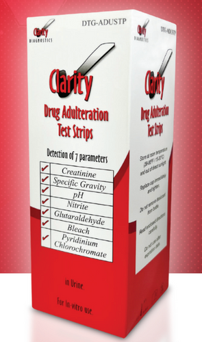 Clarity Diagnostics DTG-ADUSTP Clarity Adulteration Strips