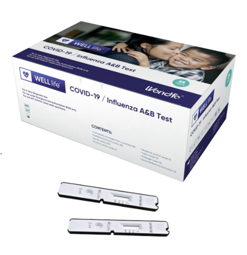 WELLlife Combo Test (Flu-A, Flu-B, and COVID-19)