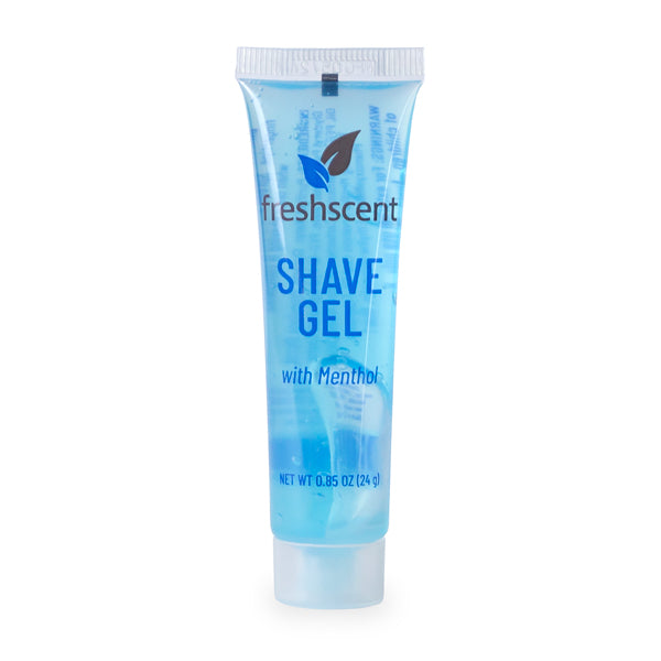 Freshscent FSG85 0.85 oz Shave Gel Tube (clear tube) | Anchortex