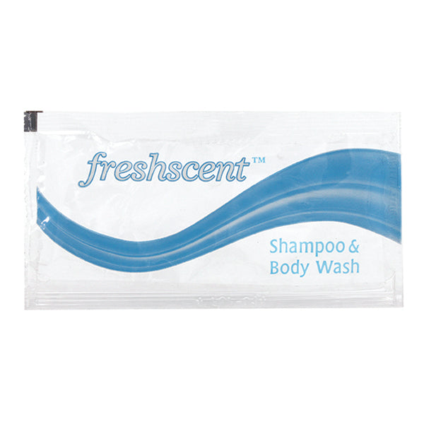 FreshScent FSP 2-in-1 Shampoo and Body Bath - 0.34 oz. Packet | Anchortex