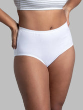 Load image into Gallery viewer, Fruit of the Loom Women&#39;s White Brief Underwear
