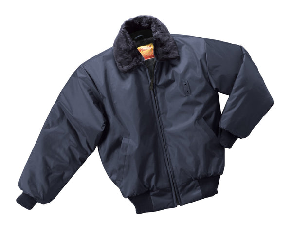 Tact Squad Classic Security Windbreaker Jacket | Navy Large