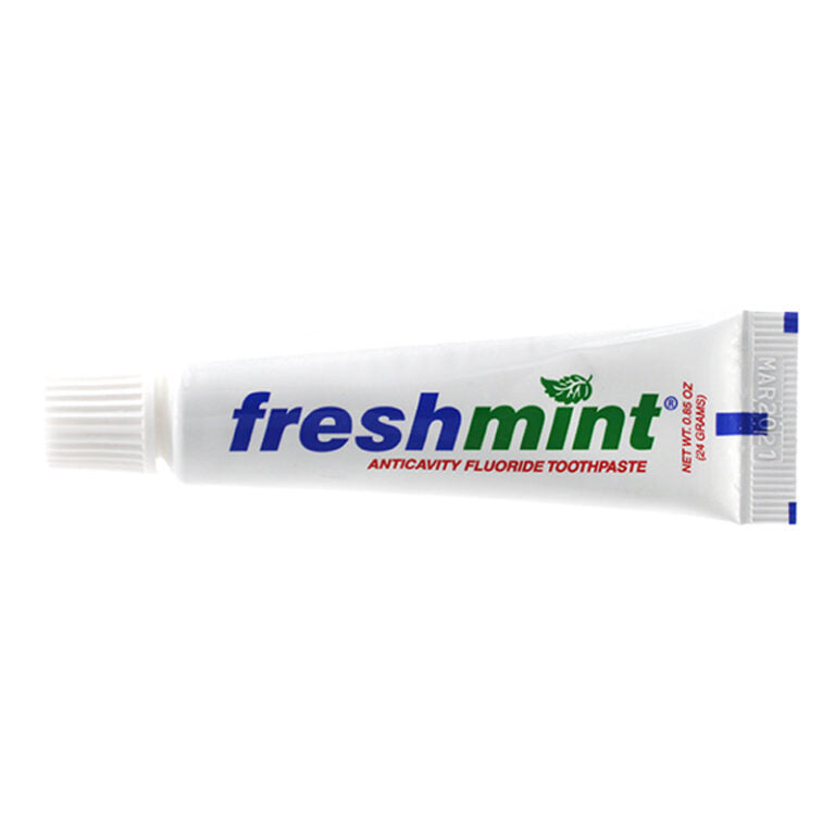 FreshMint TP85 0.85 oz. Fluoride Toothpaste - Laminated Tube | Anchortex