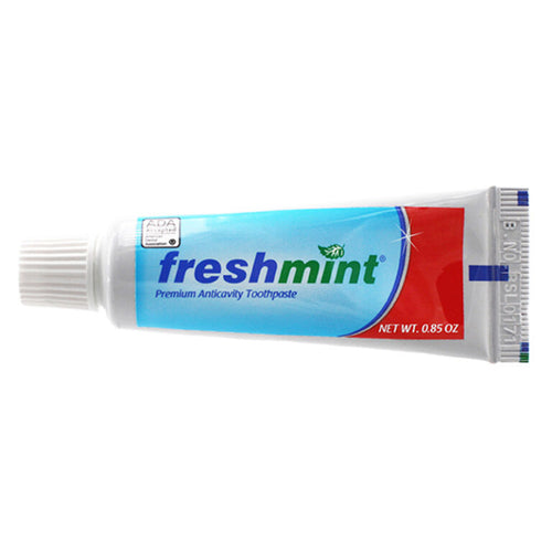 FreshMint TPADA85 Fluoride Toothpaste 0.85 oz. - ADA Approved (Case)