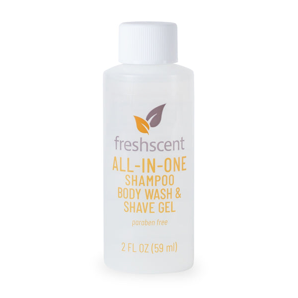 FreshScent SSB2 3-in-1 Shampoo, Shave Gel and Body Wash - 2 oz | Anchortex