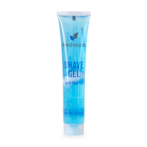 Freshscent FSG3 3 oz. Shave Gel Tube (clear tube)