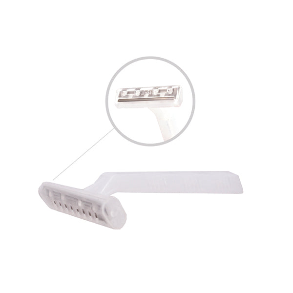 RAZ1C Clear Single Blade Razors | Anchortex