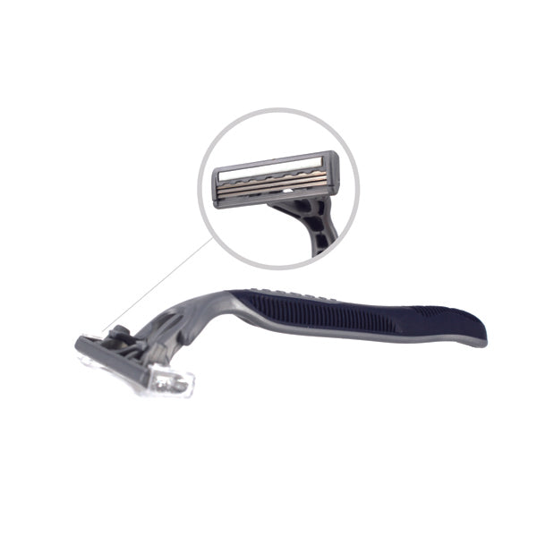 RAZ3 Triple Blade Razors with Lubricating Strip | Anchortex