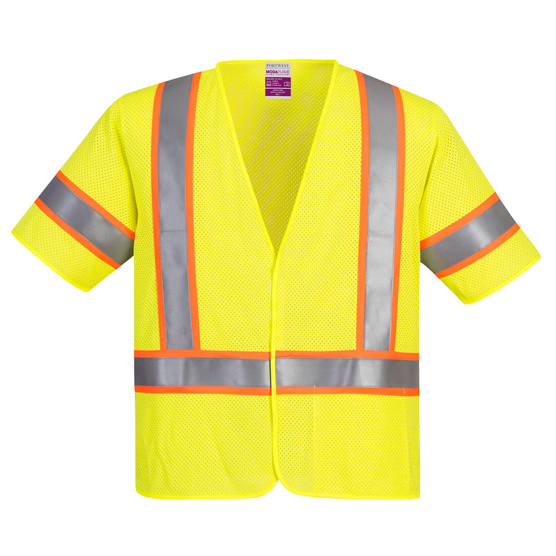 Class 3 orange safety on sale vest