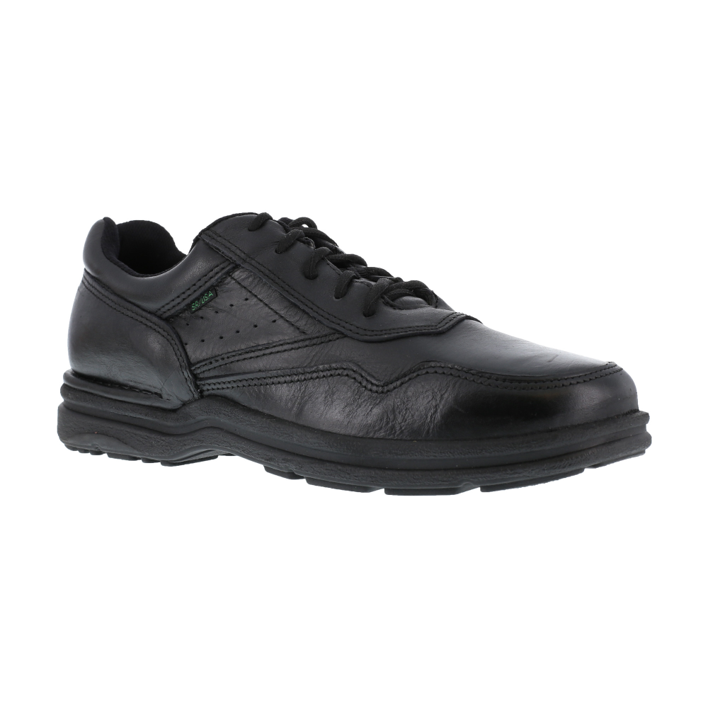 Reebok RP2610 Men's Postwalk Soft Toe Pro Walker Athletic Postal Oxford Shoe - Black