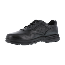 Load image into Gallery viewer, Reebok RP2610 Men&#39;s Postwalk Soft Toe Pro Walker Athletic Postal Oxford Shoe - Black
