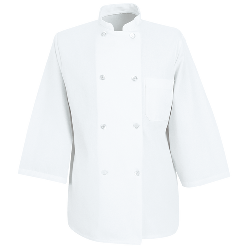 Red Kap 0402 Three-Quarter Sleeve Chef Coat