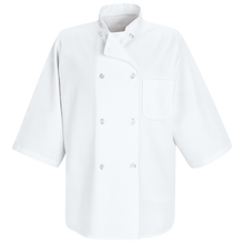 Load image into Gallery viewer, Red Kap 0404 Half-Sleeve Chef Coat
