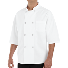 Load image into Gallery viewer, Red Kap 0404 Half-Sleeve Chef Coat
