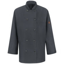 Load image into Gallery viewer, Red Kap 041X Women&#39;s Long Sleeve Chef Coat with OilBlok + Mimix
