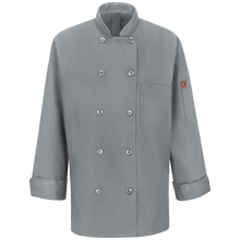 Load image into Gallery viewer, Red Kap 041X Women&#39;s Long Sleeve Chef Coat with OilBlok + Mimix
