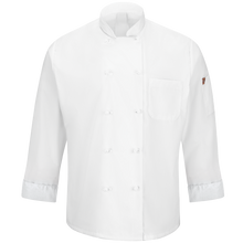 Load image into Gallery viewer, Red Kap 044X Men&#39;s Ten Knot Button Chef Coat with OilBlok + MIMIX
