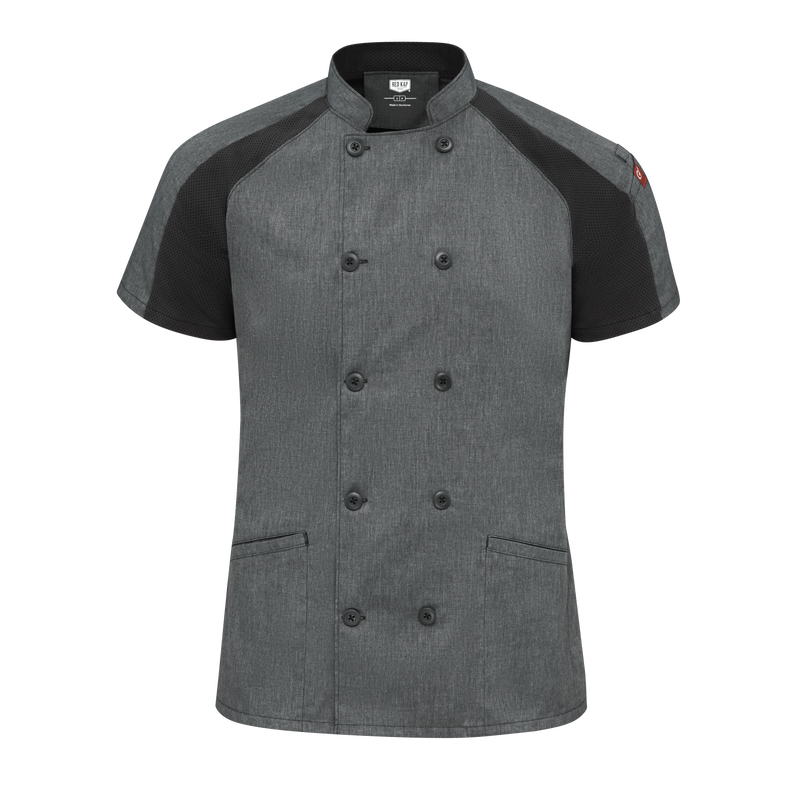 Red Kap 051W Women's Airflow Raglan Chef Coat with OilBlok