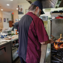 Load image into Gallery viewer, Red Kap 052M Men&#39;s Airflow Raglan Chef Coat with OilBlok
