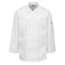 Load image into Gallery viewer, Red Kap 054M Men&#39;s Deluxe Airflow Chef Coat
