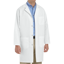 Load image into Gallery viewer, Red Kap KT34 Men&#39;s White Staff Coat
