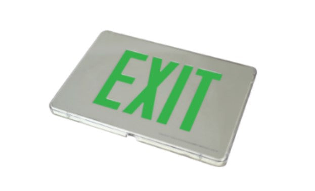 Shat-R-Shield Lighting Ironclad RZ EXIT Sign for Correctional Facilities