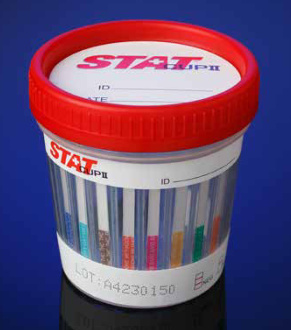 Stat Test StatCup II Instant Urine Test Cups for Drug Testing