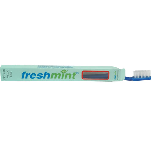 FreshMint TBBX 43 Tuft Premium Nylon Toothbrush - Boxed (Case)