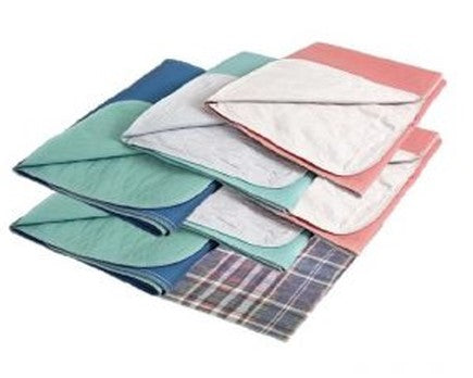 Twill Reusable Underpads - Incontinent Care Bed Protectors - 34