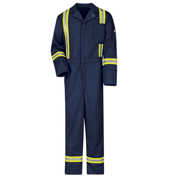 Key Deluxe Unlined Long Sleeve Coverall - Fisher Stripe