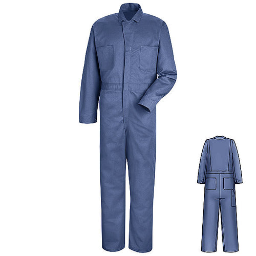 Red Kap 100% Cotton Coverall - Button Front - CC16 – USA Work Uniforms