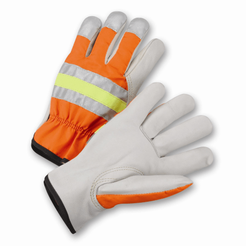 Get High Visibility Reflective Work Gloves